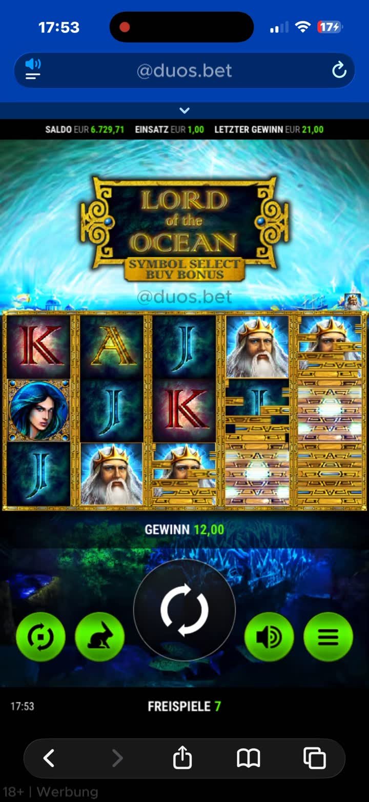Lord of the Ocean Win